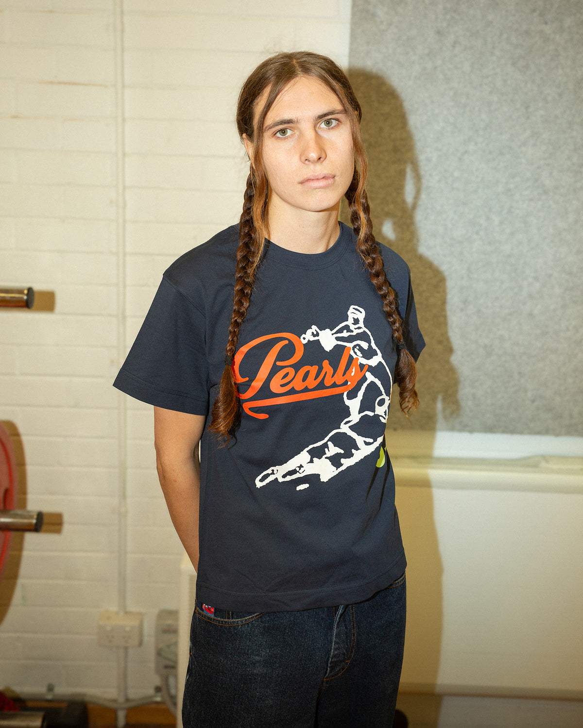 BASEBALL TEE NAVY