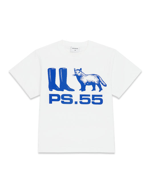 PUSS IN BOOTS TEE WHITE