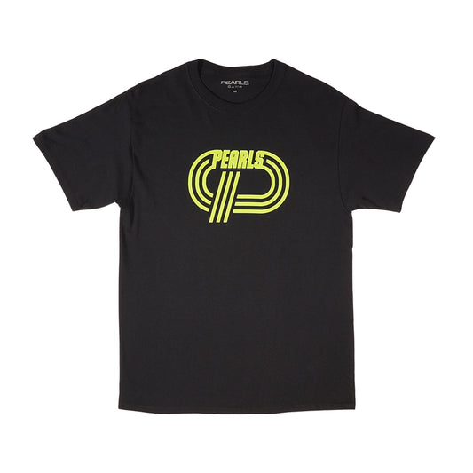 TRACK TEE BLACK (GREEN)