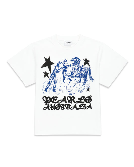LASSO TEE WHITE