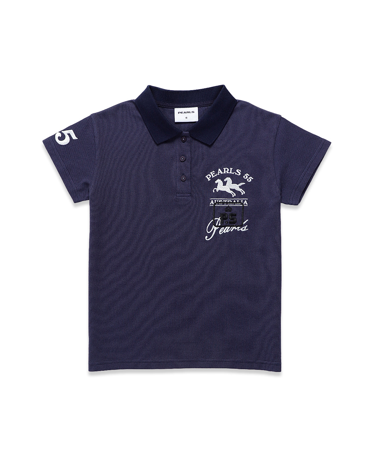 SADDLE FEMME POLO NAVY