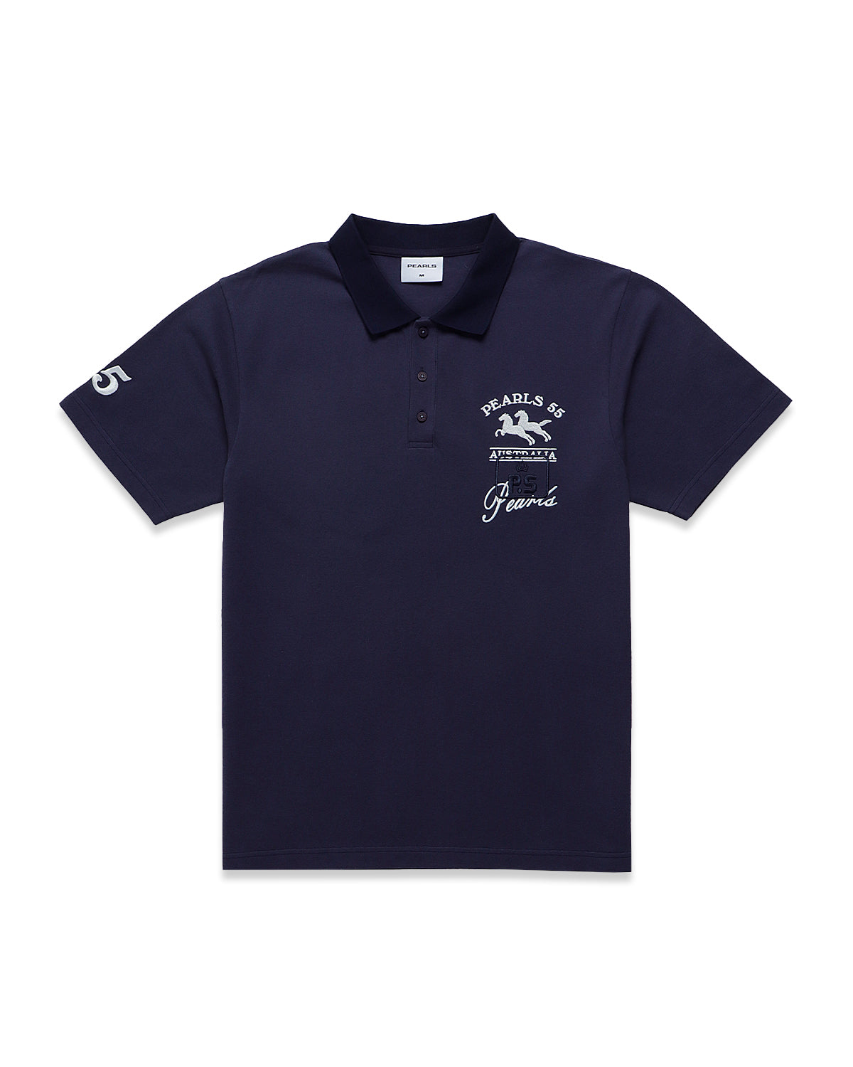 SADDLE MENS/UNISEX POLO NAVY