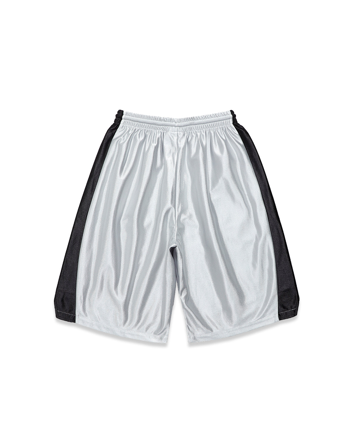 STAR BASKETBALL SHORTS SILVER